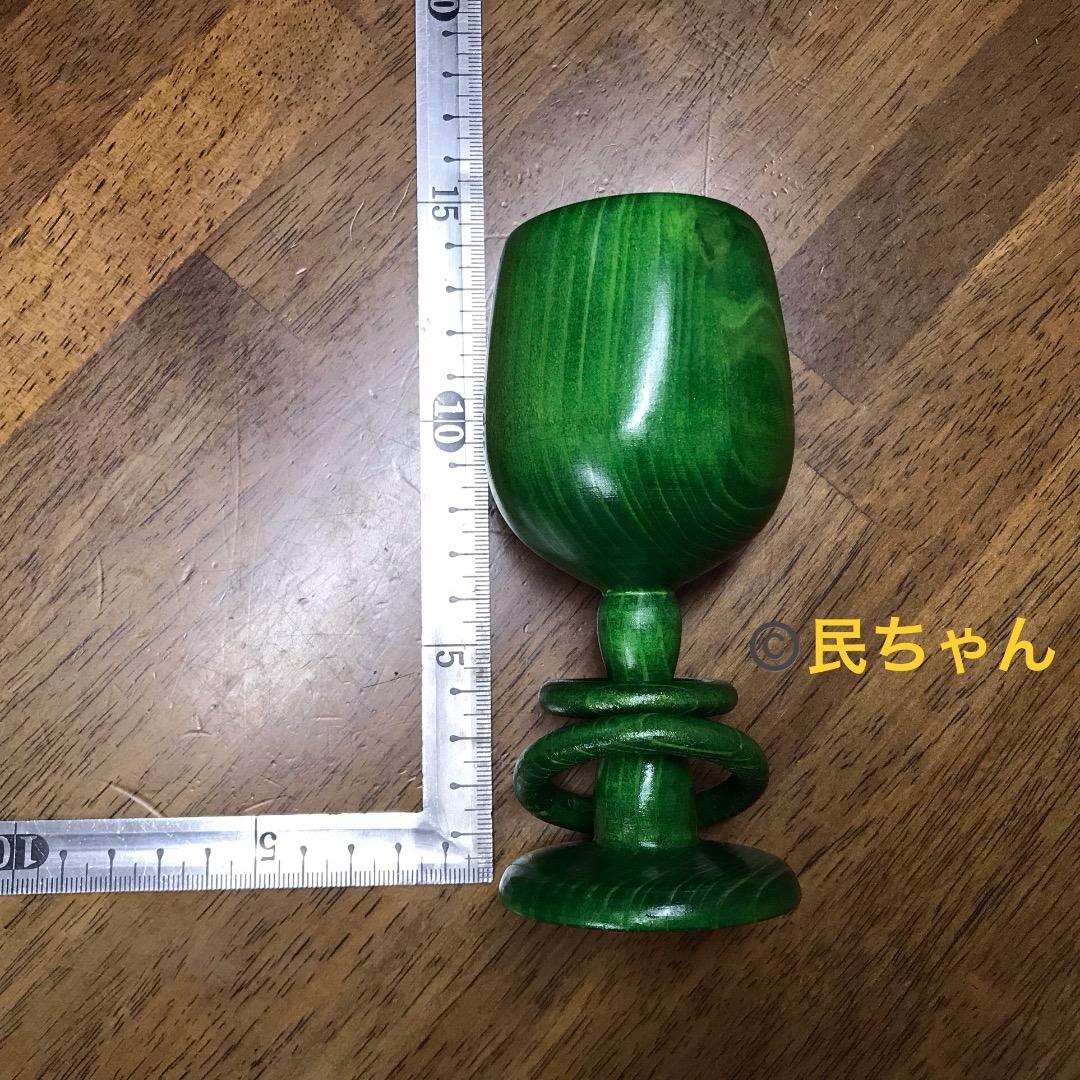 ハンドメイド　かわいい　木製　お酒　遊び心　2人ワイングラスセット T-280