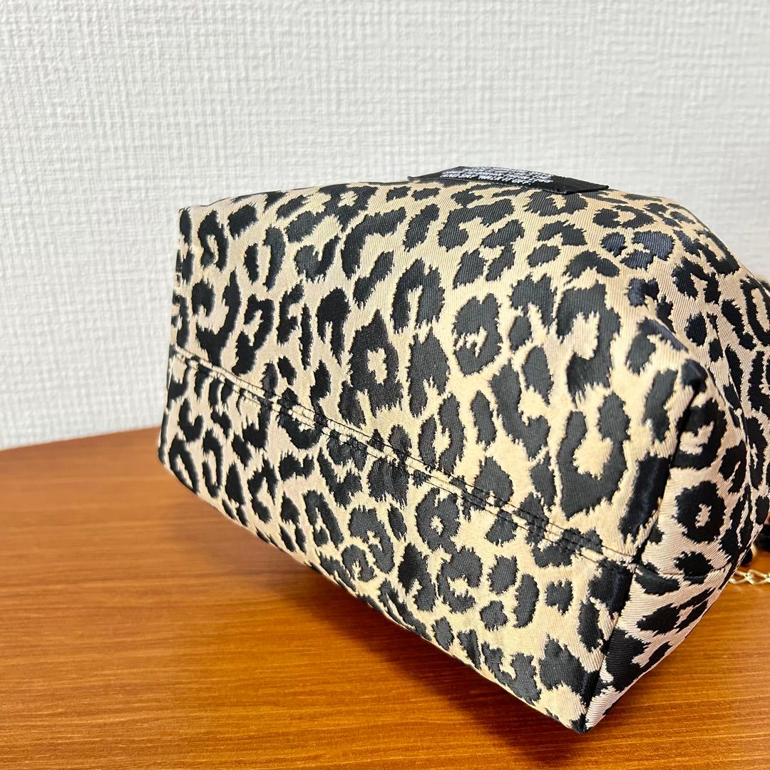 ☆leopard巾着バック☆