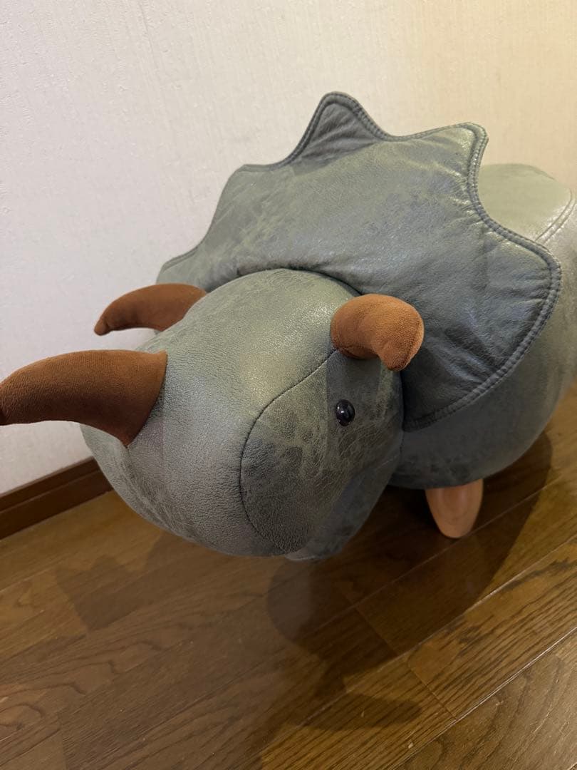 トリケラトプス　アニマルスツール　大型