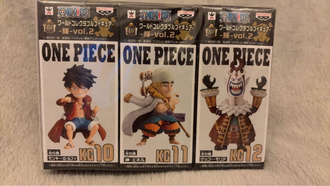 ワンピース コレクションフィギュアセット -輝-vol.2 6種