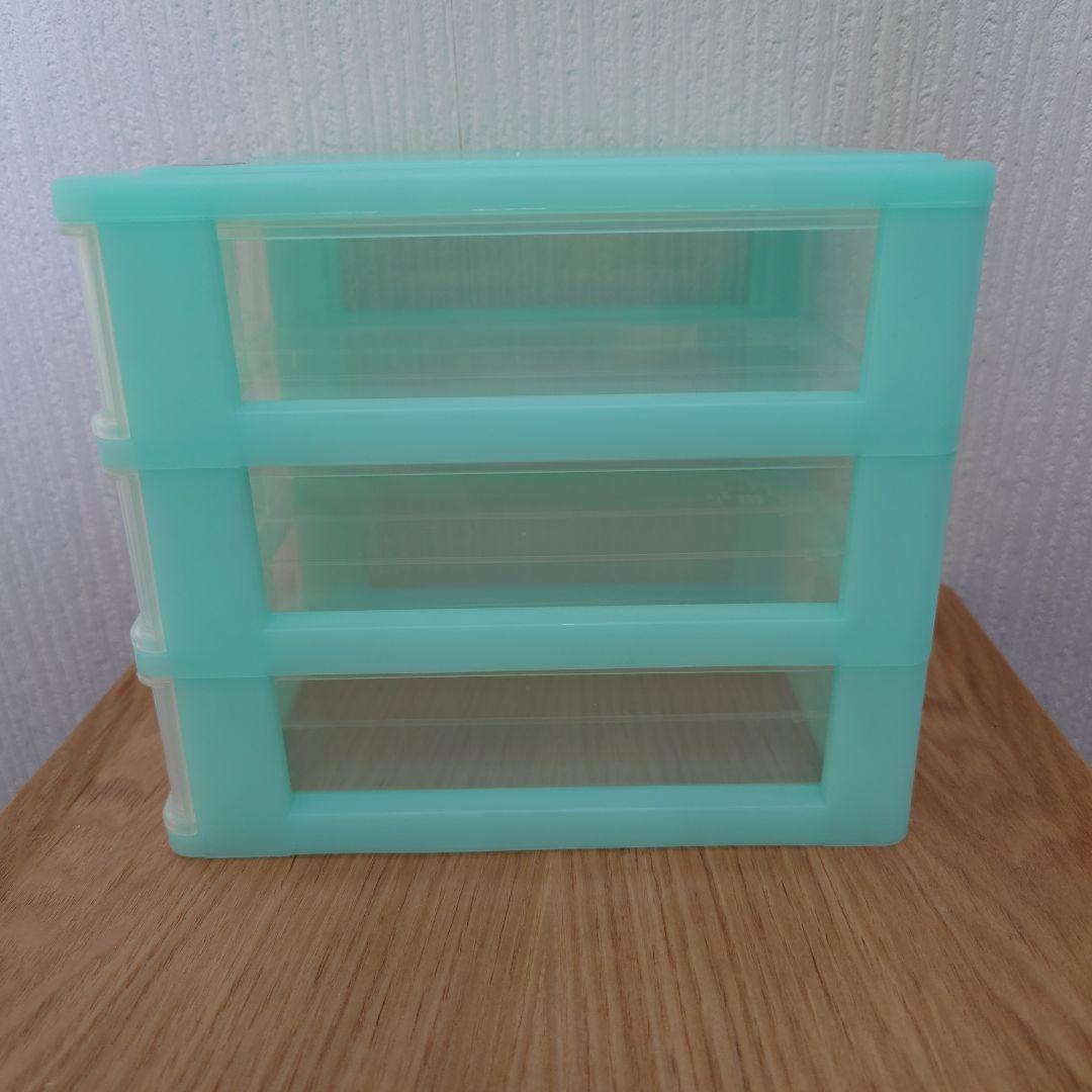 サンリオ　カオハナ　ハローキティ　卓上チェスト　3段収納ケース 平成レトロ