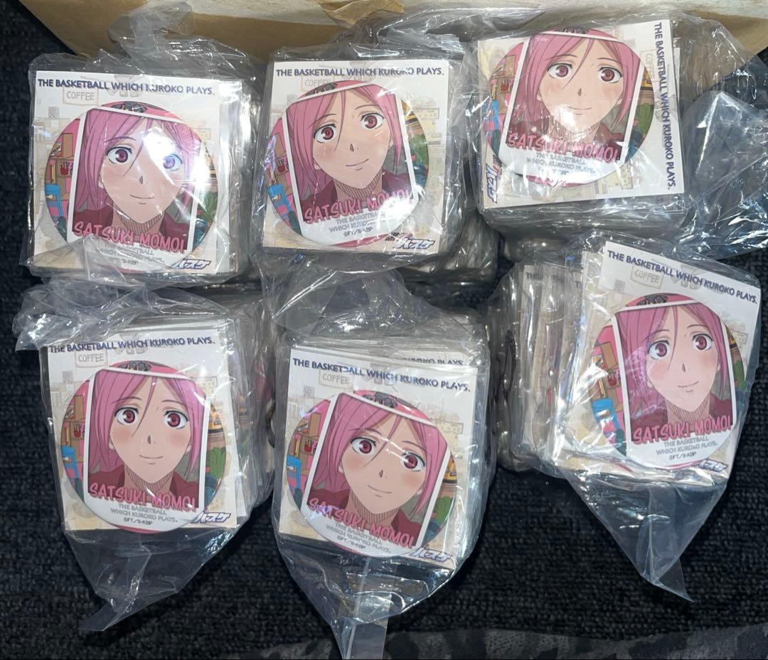 黒子のバスケ 桃井さつき 缶バッジ　文房具カフェ 120個 まとめ売り