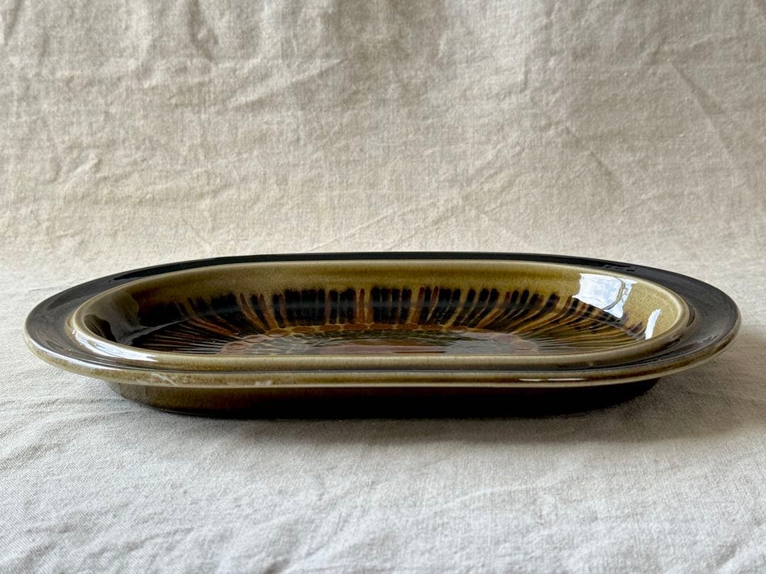 ARABIA vintage Kosmos オーバルプレート(36cm)