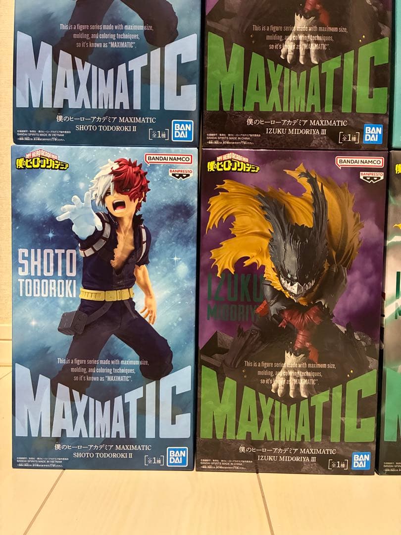 僕のヒーローアカデミア MAXIMATIC フィギュア 8体セット