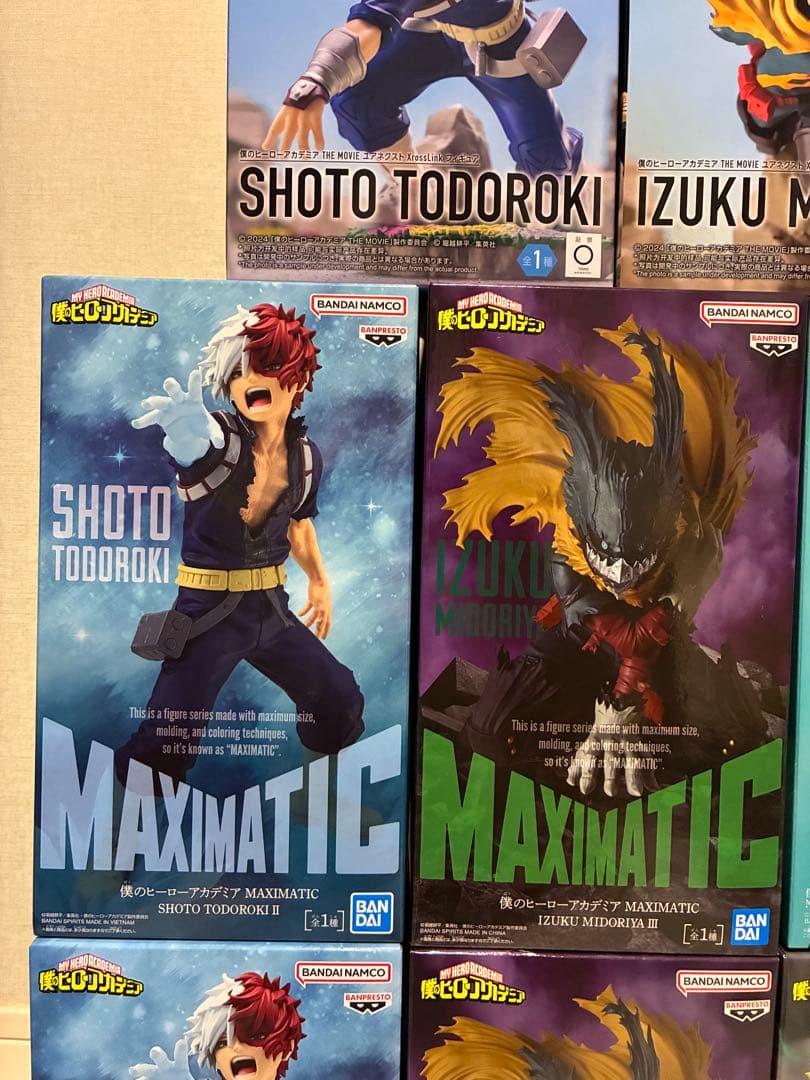 僕のヒーローアカデミア MAXIMATIC フィギュア 8体セット