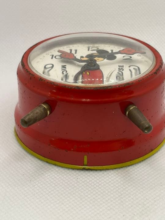 BRADLEY ディズニー　目覚まし時計　ジャンク品