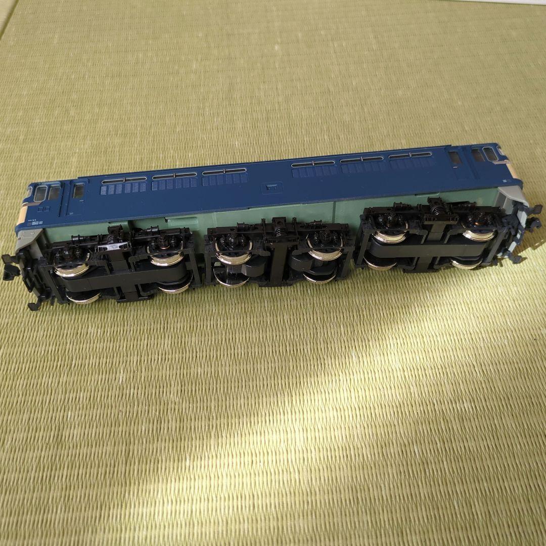 KATO HOゲージ 鉄道模型 1-304 EF650 一般色　パンタグラフ破損