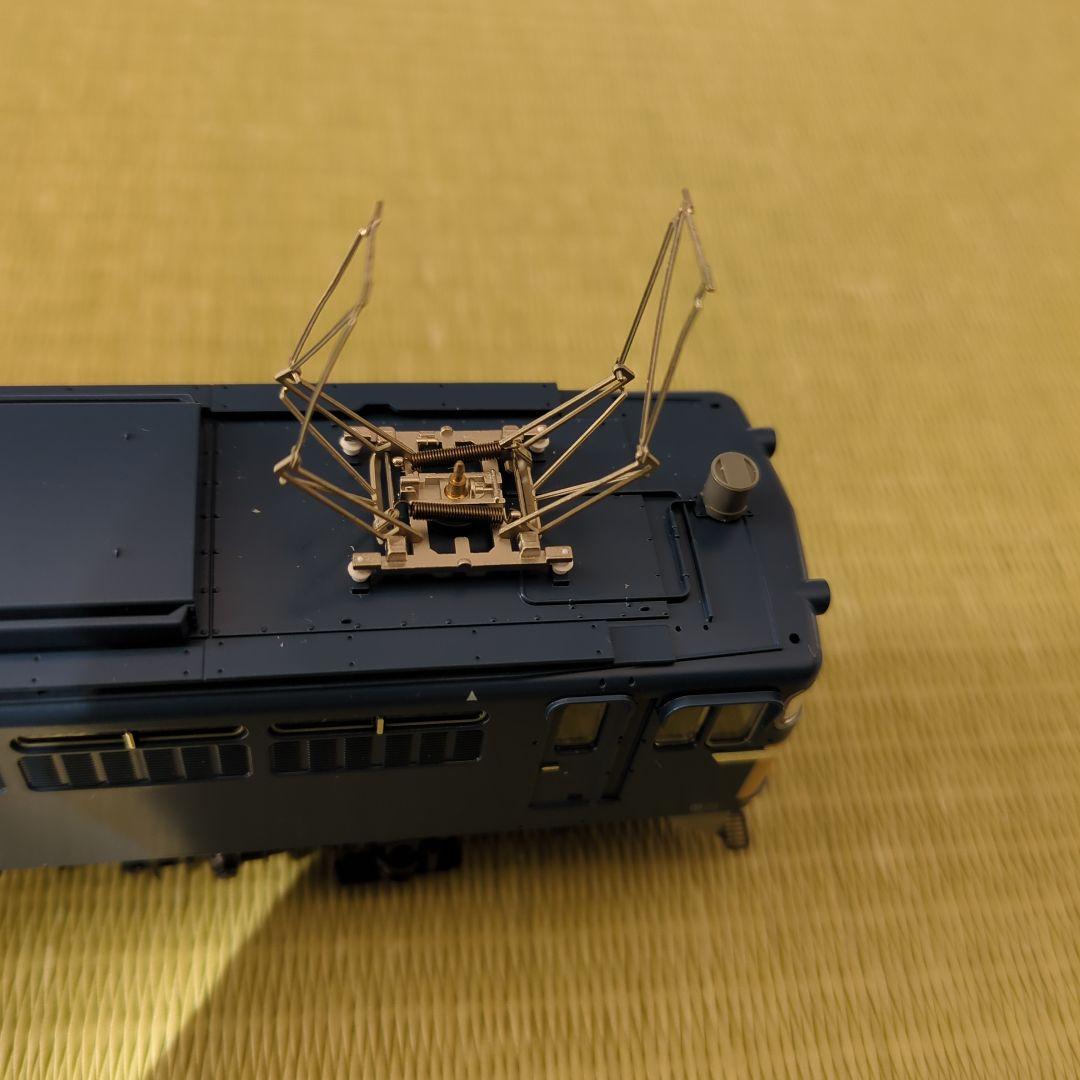 KATO HOゲージ 鉄道模型 1-304 EF650 一般色　パンタグラフ破損