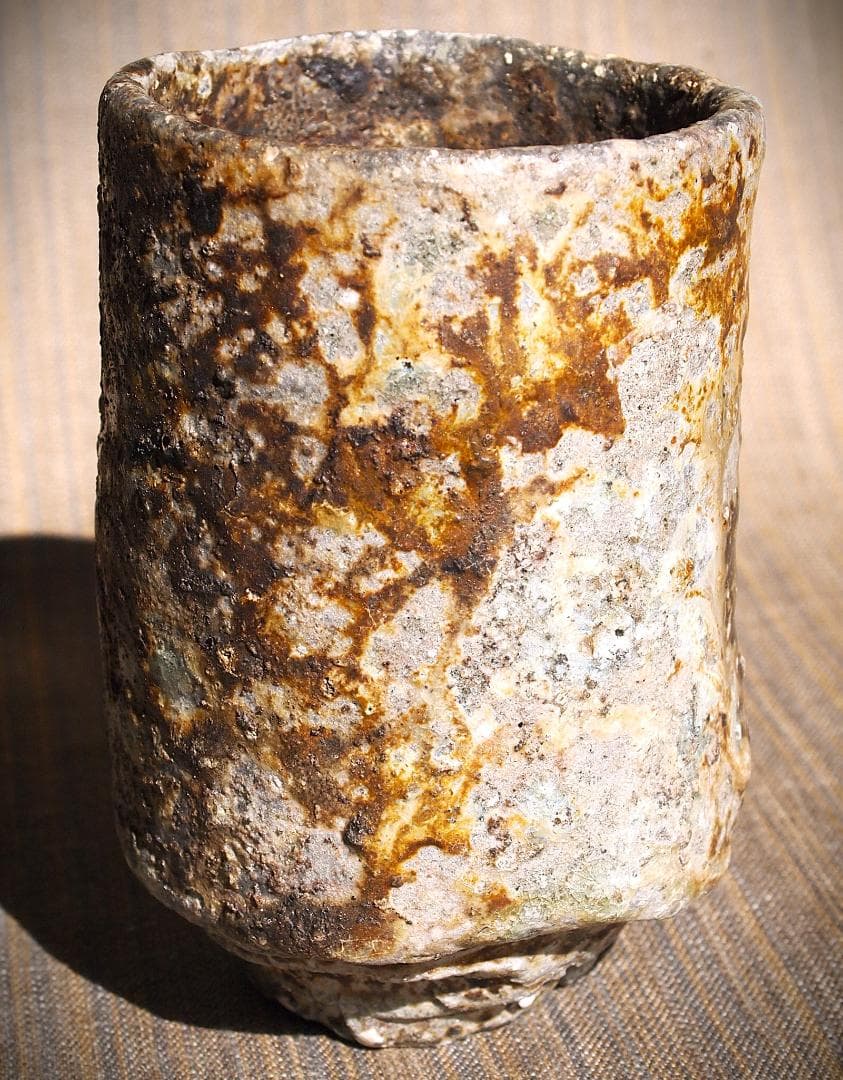 人気作家★大西雅文★赤丹波筒湯のみ