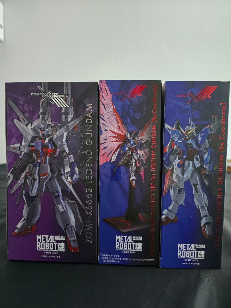 L ROBOT魂 レジェンド+デスティニー+光の翼セット