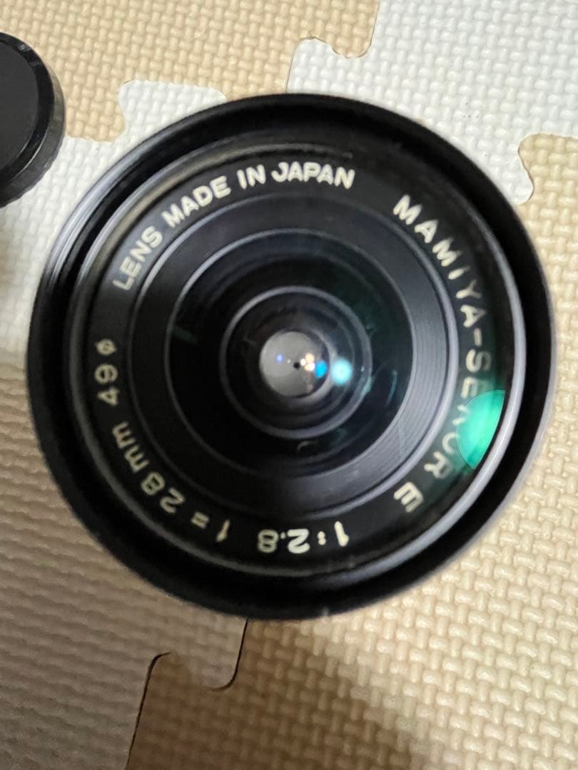 【ジャンク】カメラレンズ　mamiya.TAKIMAR