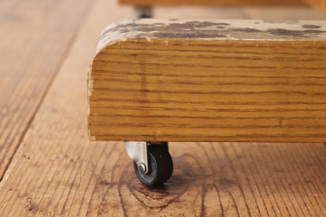 ヴィンテージ 大型 イーゼル 看板立て キャスター 昇降 画架 ディスプレイ