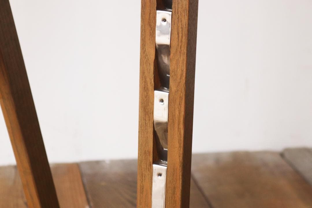 ヴィンテージ 大型 イーゼル 看板立て キャスター 昇降 画架 ディスプレイ