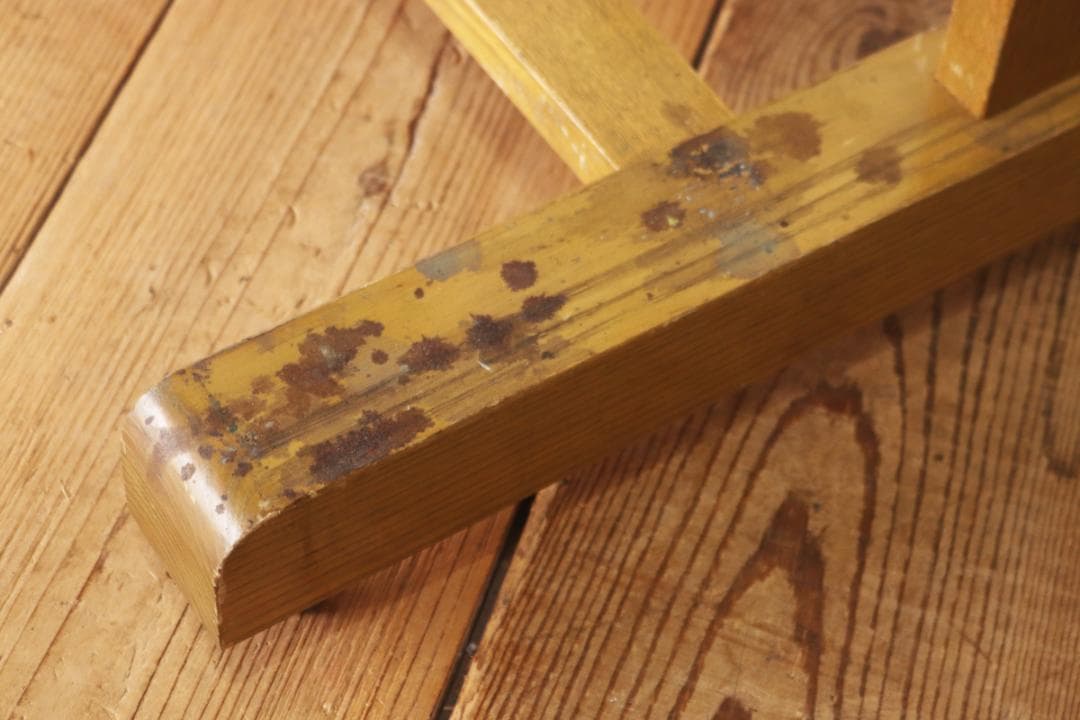 ヴィンテージ 大型 イーゼル 看板立て キャスター 昇降 画架 ディスプレイ