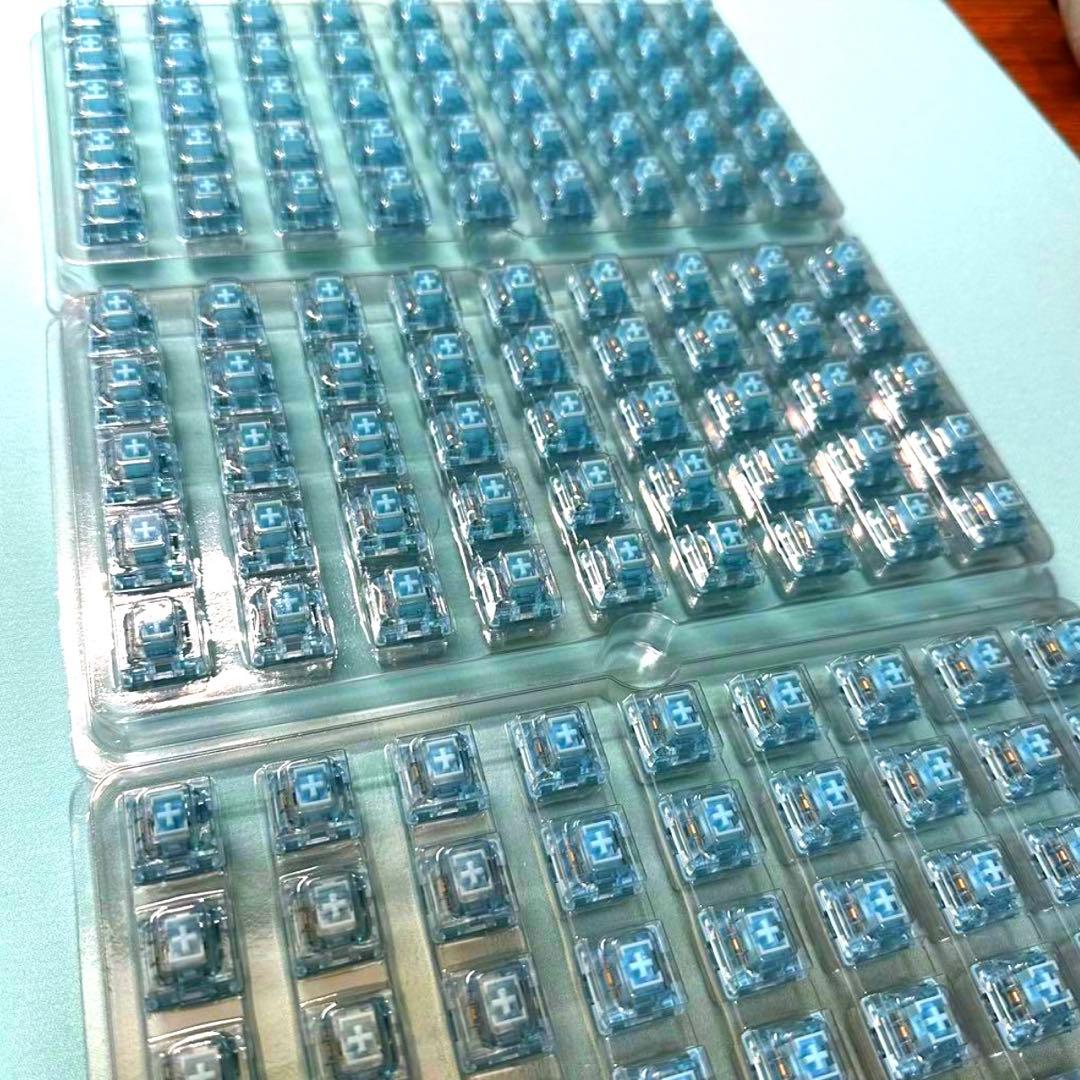 新品未使用 AKKO人気キースイッチ 3箱セット (45キー×3)