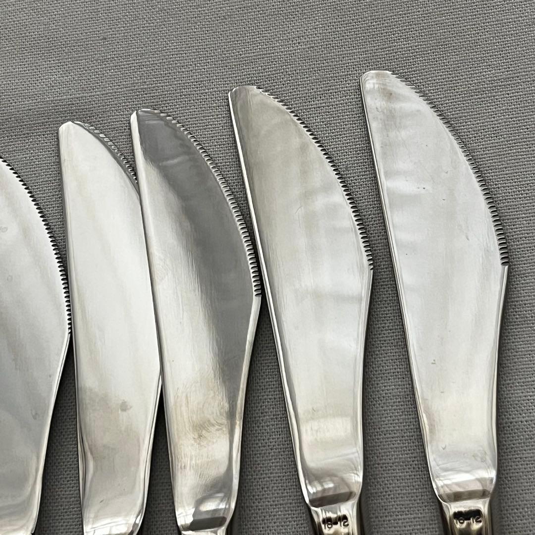 大泉物産 トリオ ラプソディー 18-12 中古品 カトラリー 15本 ナイフ