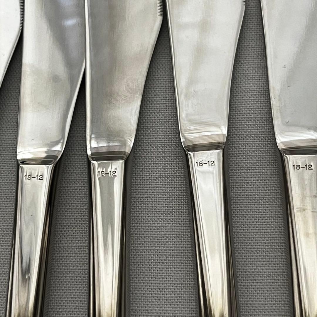 大泉物産 トリオ ラプソディー 18-12 中古品 カトラリー 15本 ナイフ