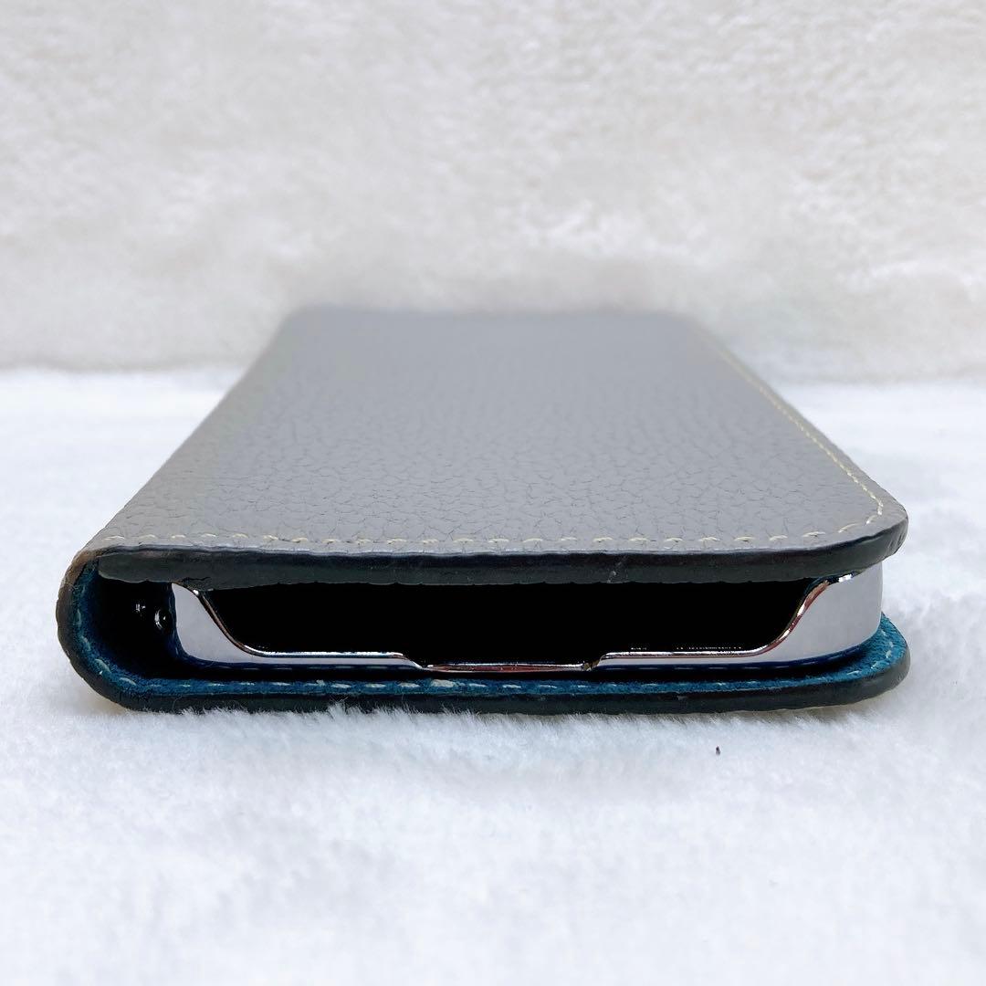 ✨美品✨ボナベンチュラ iPhone12 Pro 手帳型ケース トゥルーグレー