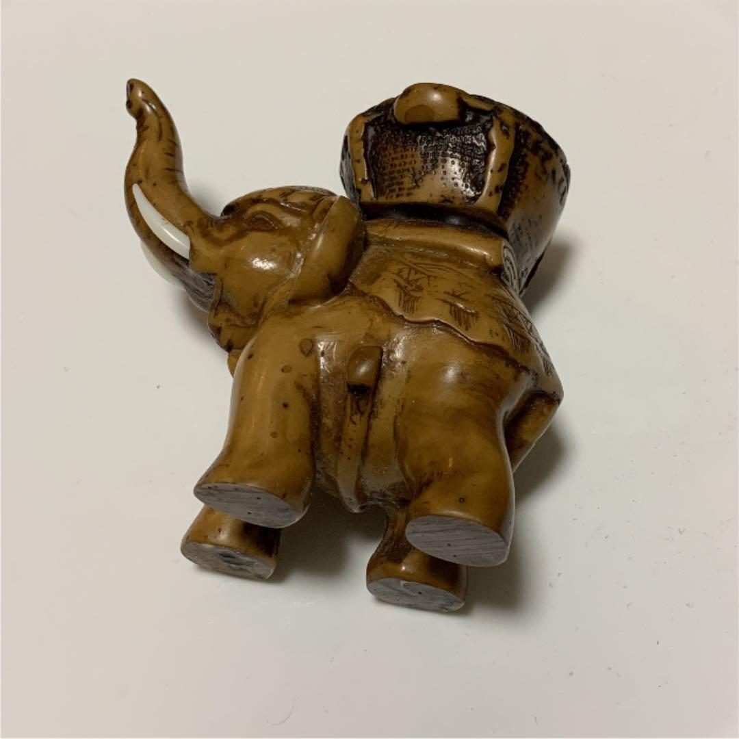 タイ原産 象型 小物入れ