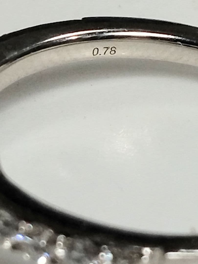 ガーネットチェンジカラーK18WGリング