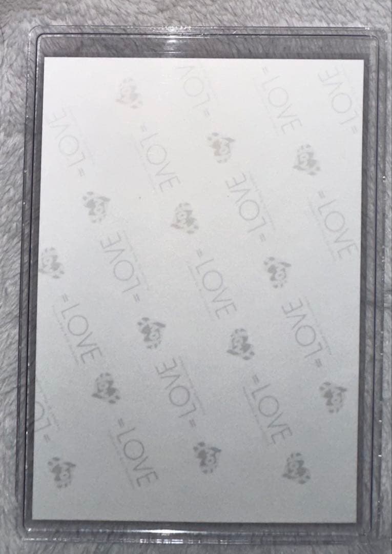 ＝LOVE 大場花菜 生写真 直筆 イコノイジョイ コメあり