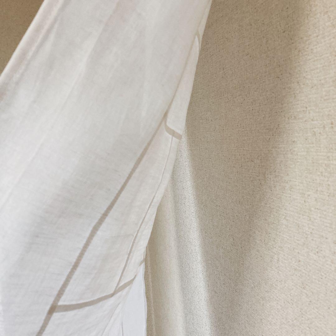 ポジャギ　85×60 ホワイトリネン　No.235