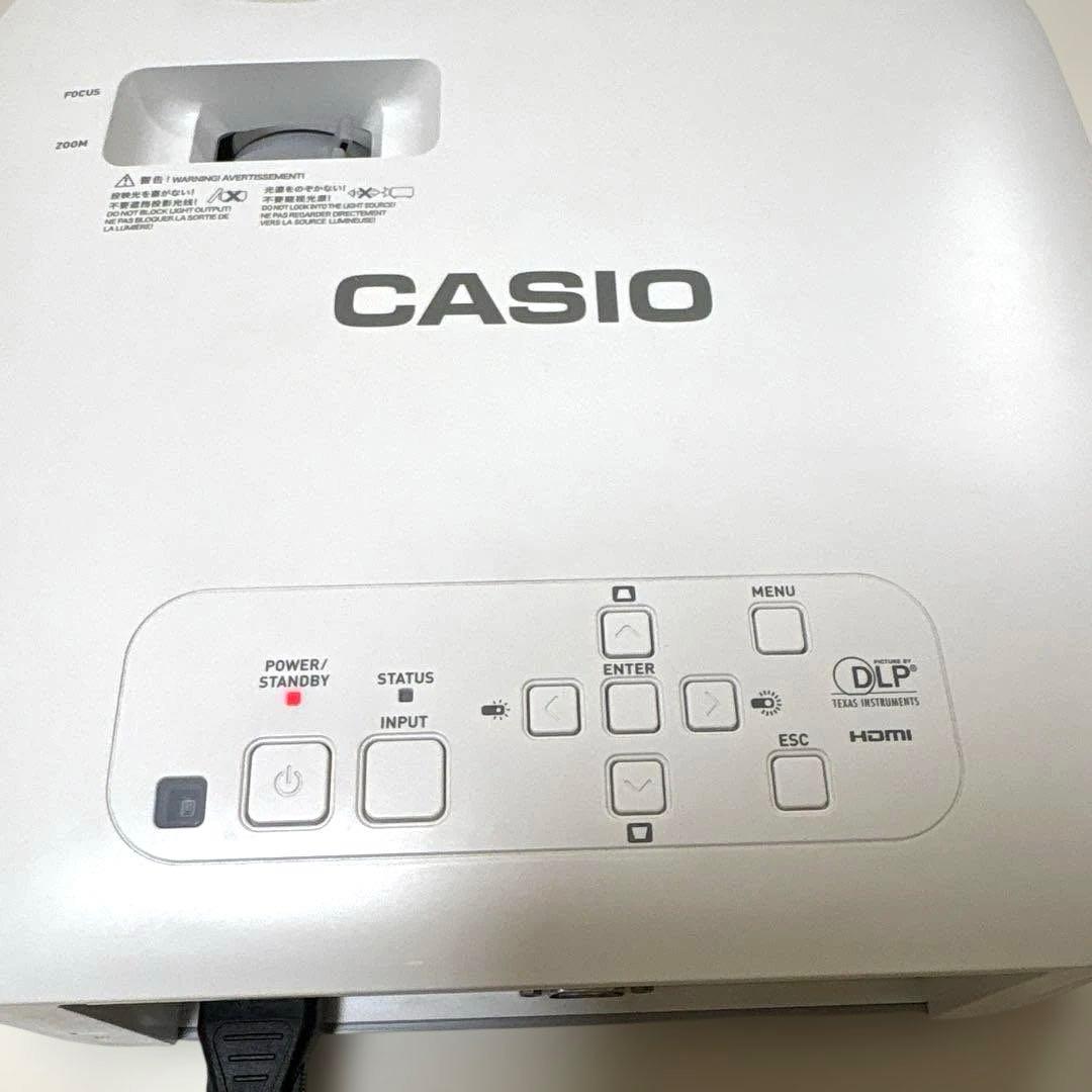 CASIO プロジェクターXJ-F210WN カシオ【ランプ時間619H】会議