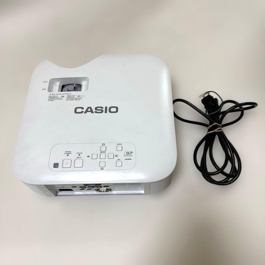 CASIO プロジェクターXJ-F210WN カシオ【ランプ時間619H】会議