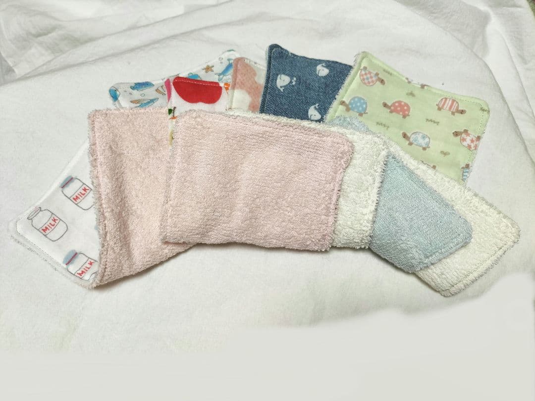 専用ですʕ⁠ ⁠ꈍ⁠ᴥ⁠ꈍ⁠ʔ★ガーゼタオルハンカチ　ハーフ２０✕１０cm６枚