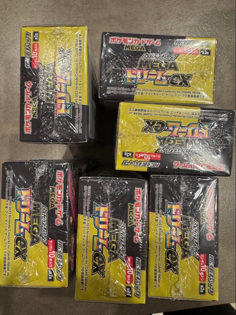 ポケモンカードゲーム MEGAドリーム 6BOX