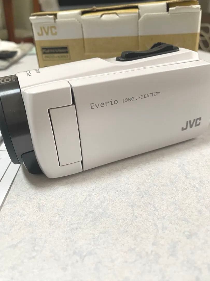 JVC GZ-F270ホワイト ビデオカメラ