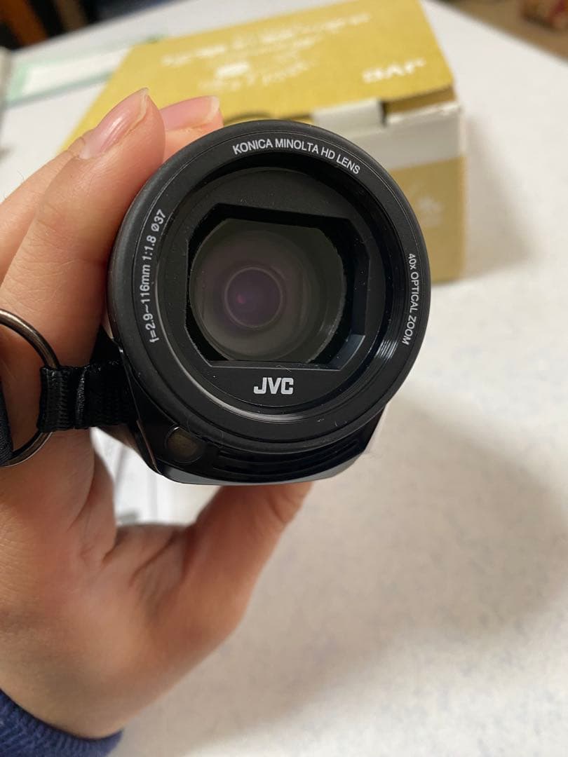 JVC GZ-F270ホワイト ビデオカメラ