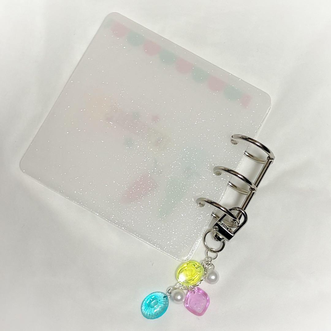 【コメントからのご購入】B8 ましかくバインダー ❁ キャンディ2500