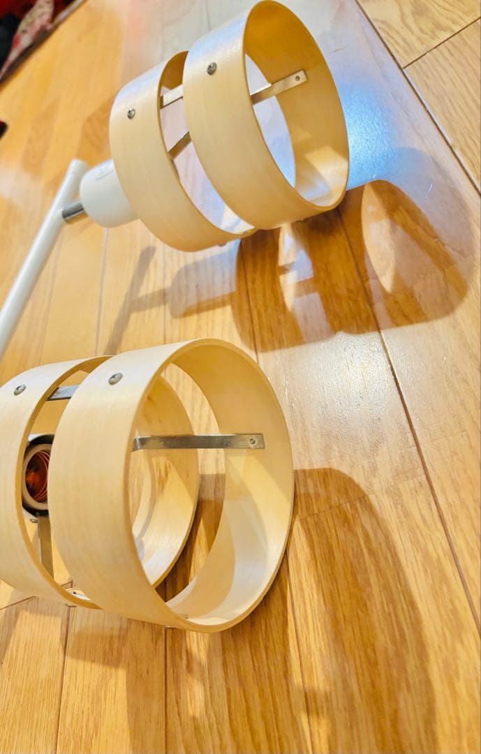 ニトリ　シーリングライト　Nウッドリング　4灯　照明器具