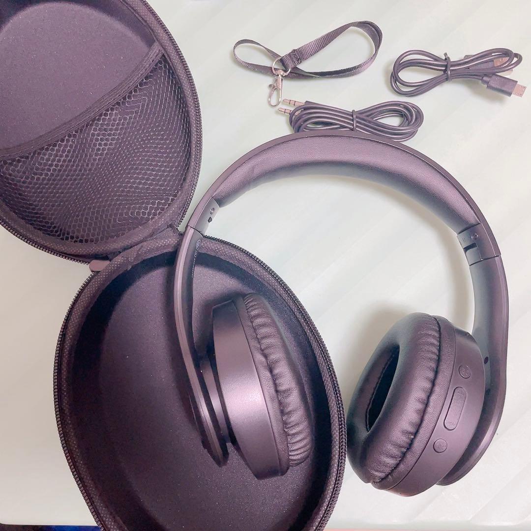 【新品未使用】ヘッドホン ワイヤレスヘッドホン bluetooth 6EQモデル