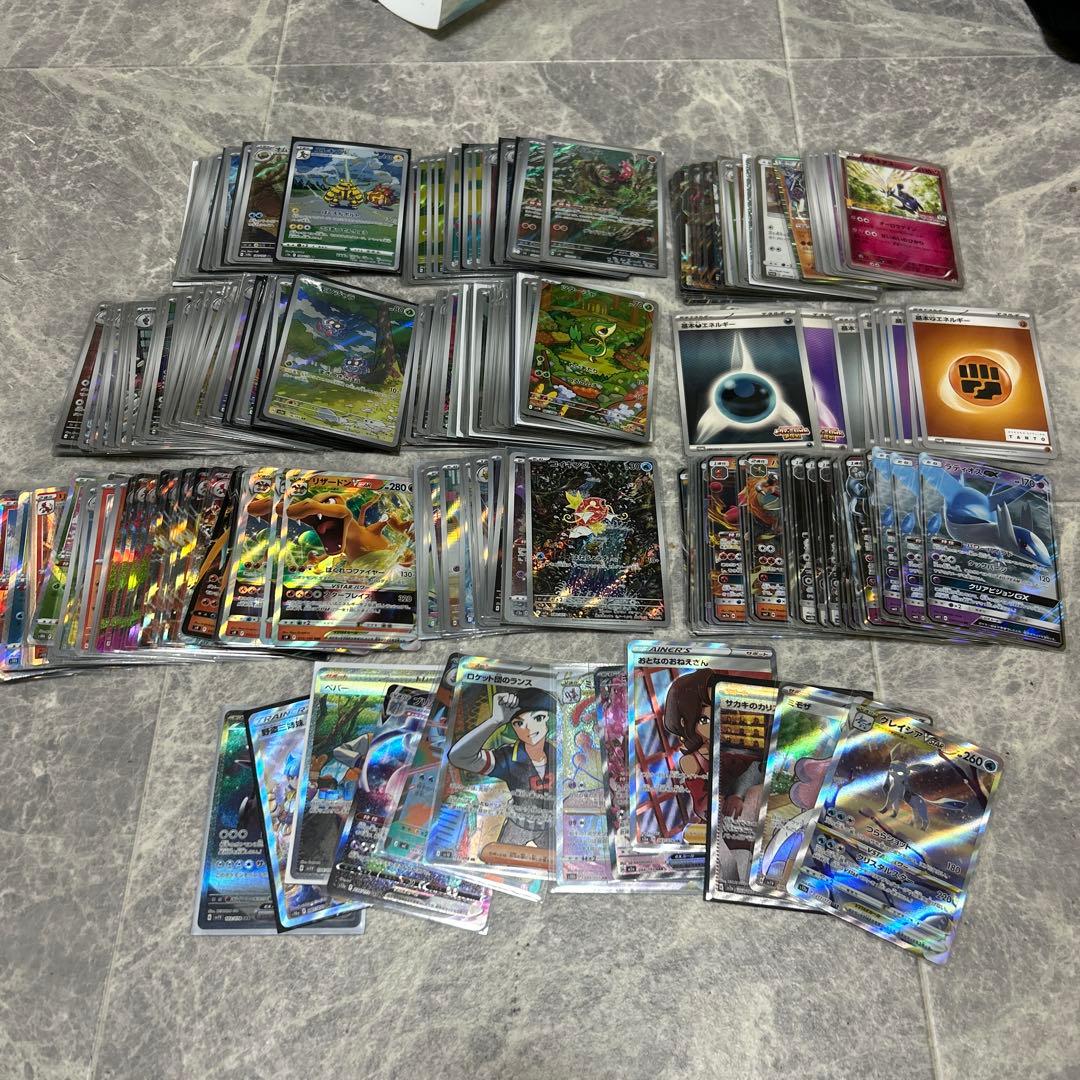 本日限り、ポケカ引退品プロモなど合わせて200枚以上あり