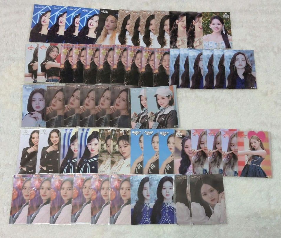 バラ売り⭕ NiziU オンラインくじ ステッカー フォトカ チャーム グリップ