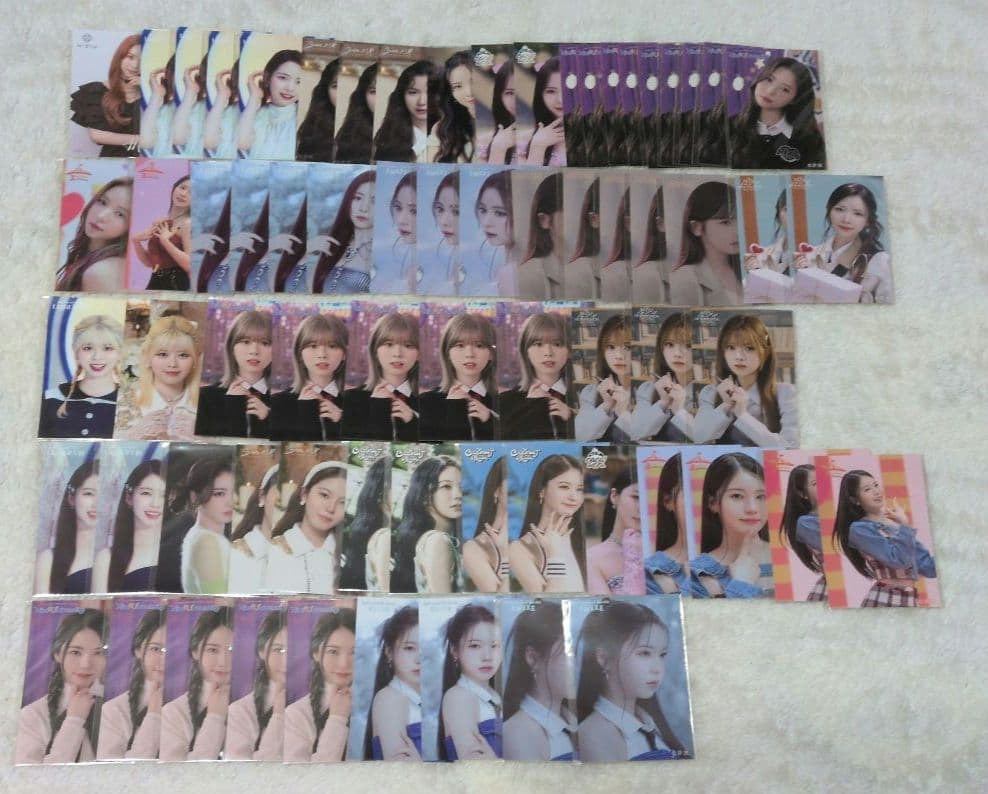 バラ売り⭕ NiziU オンラインくじ ステッカー フォトカ チャーム グリップ