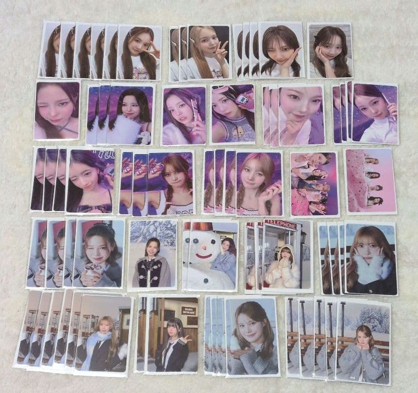 バラ売り⭕ NiziU オンラインくじ ステッカー フォトカ チャーム グリップ