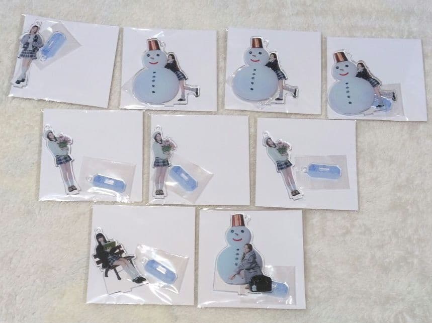 バラ売り⭕ NiziU オンラインくじ ステッカー フォトカ チャーム グリップ