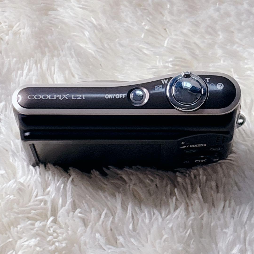 Nikon COOLPIX L21 デジカメ 単三電池対応☆カメラ女子オールド☆