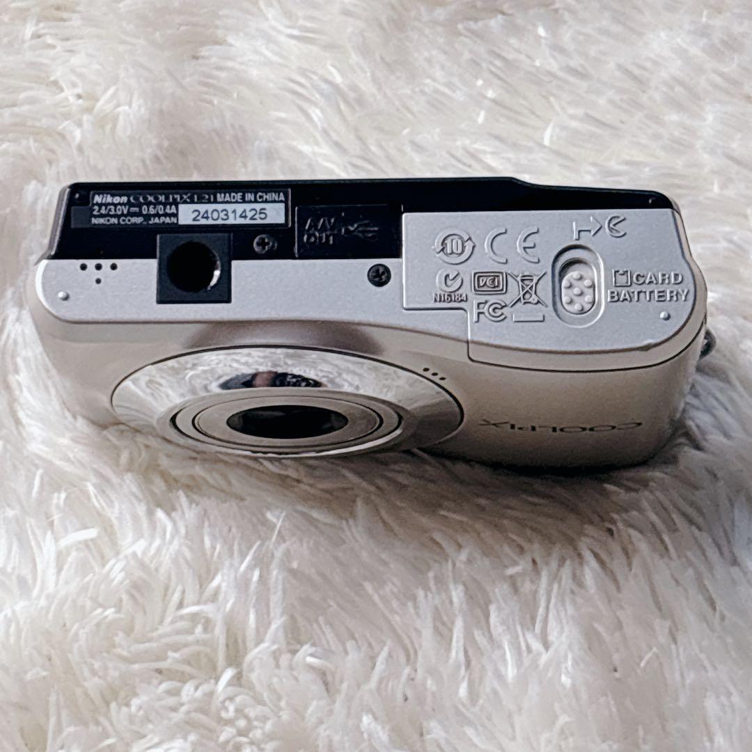 Nikon COOLPIX L21 デジカメ 単三電池対応☆カメラ女子オールド☆