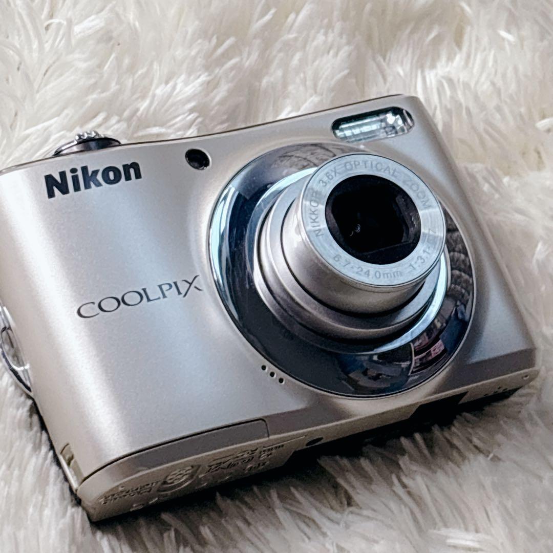 Nikon COOLPIX L21 デジカメ 単三電池対応☆カメラ女子オールド☆
