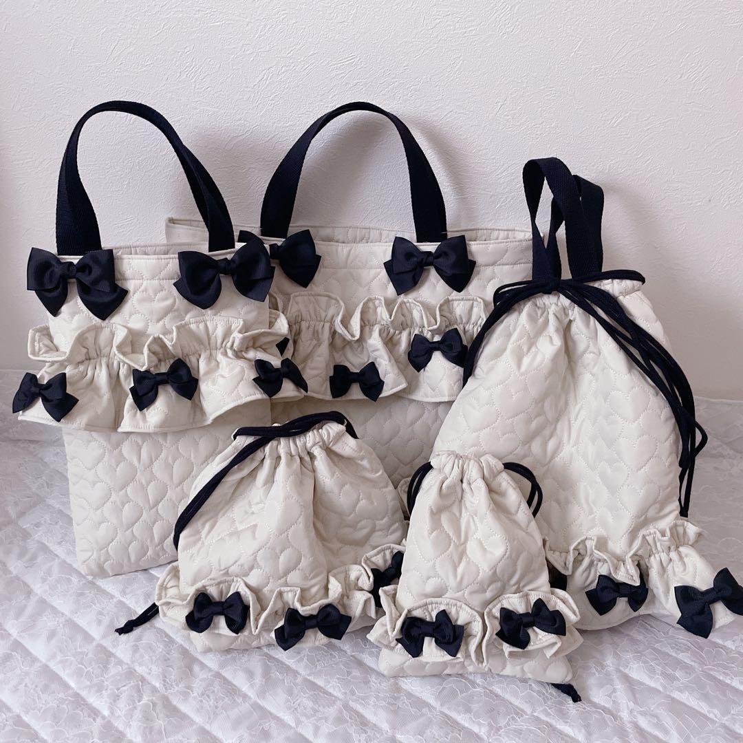 an様リクエスト❤︎レッスンバッグ.体操服袋.上靴袋.お弁当袋.コップ袋