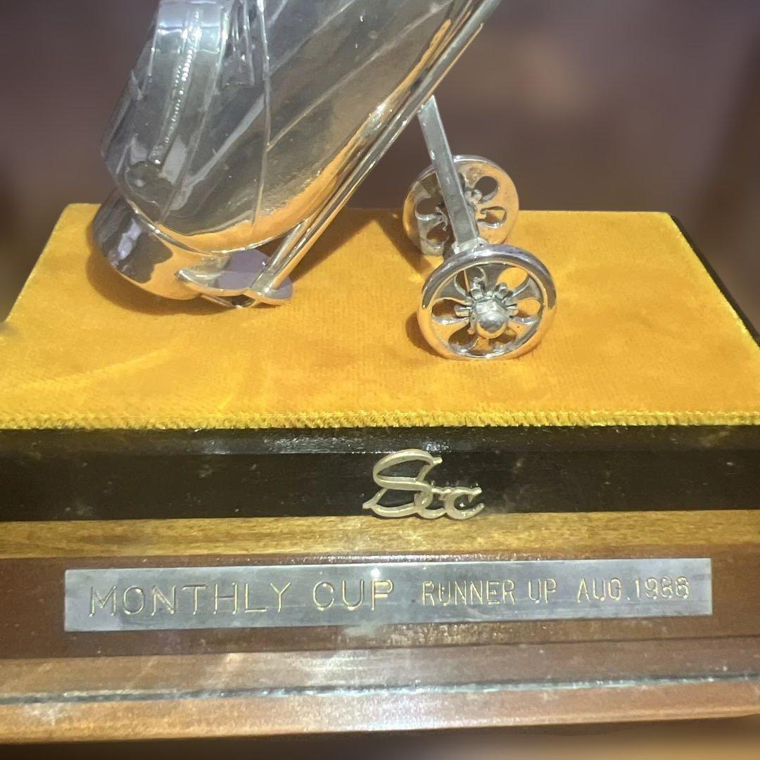 ゴルフカート ミニチュアトロフィー