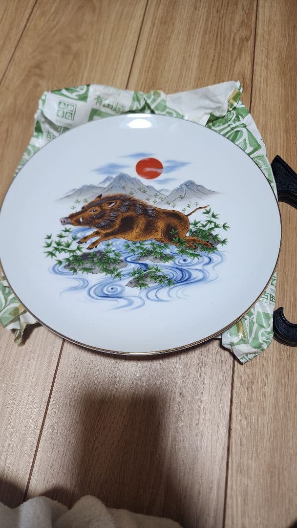 青花陶器 干支皿 12枚セット（単品売りも可能）