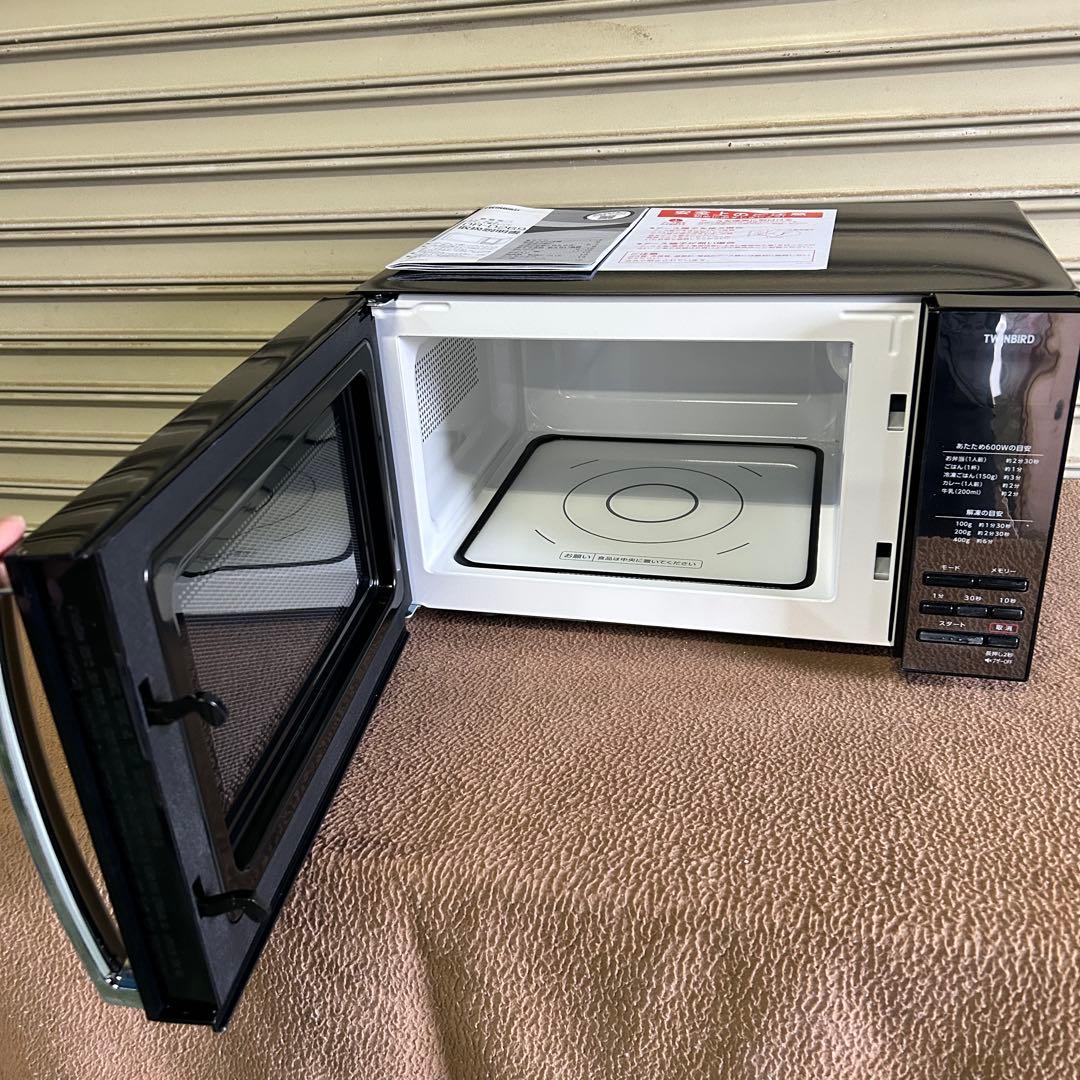 DB19★ツインバード★ 2024年製 美品 電子レンジ DR-D269型 家電