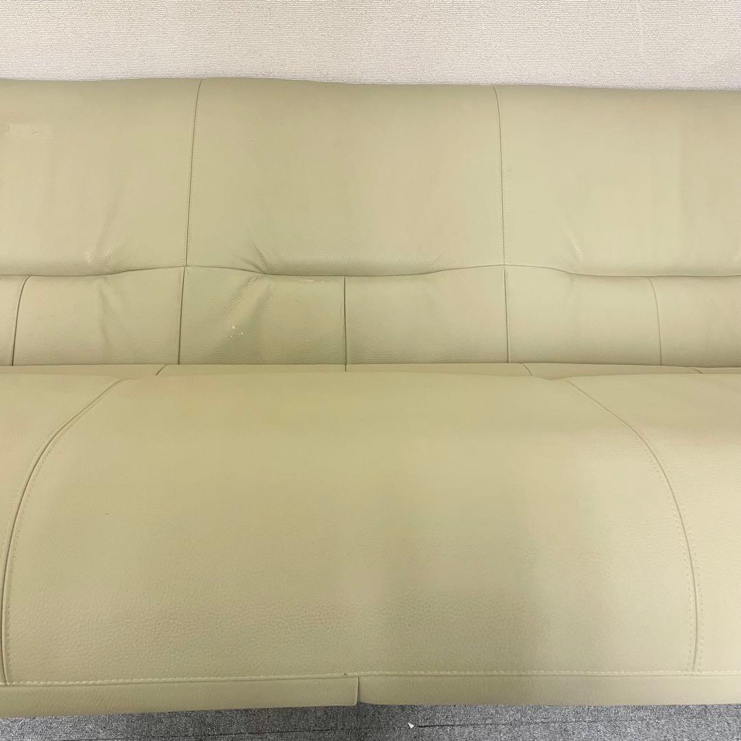 カリモク　チターノ　本革3人掛けソファ　karimoku