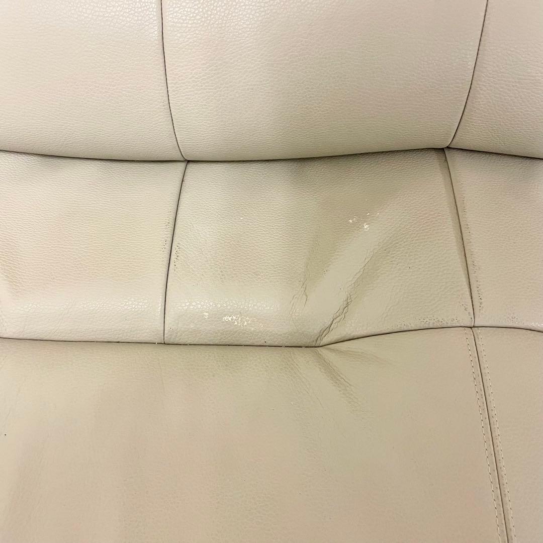 カリモク　チターノ　本革3人掛けソファ　karimoku