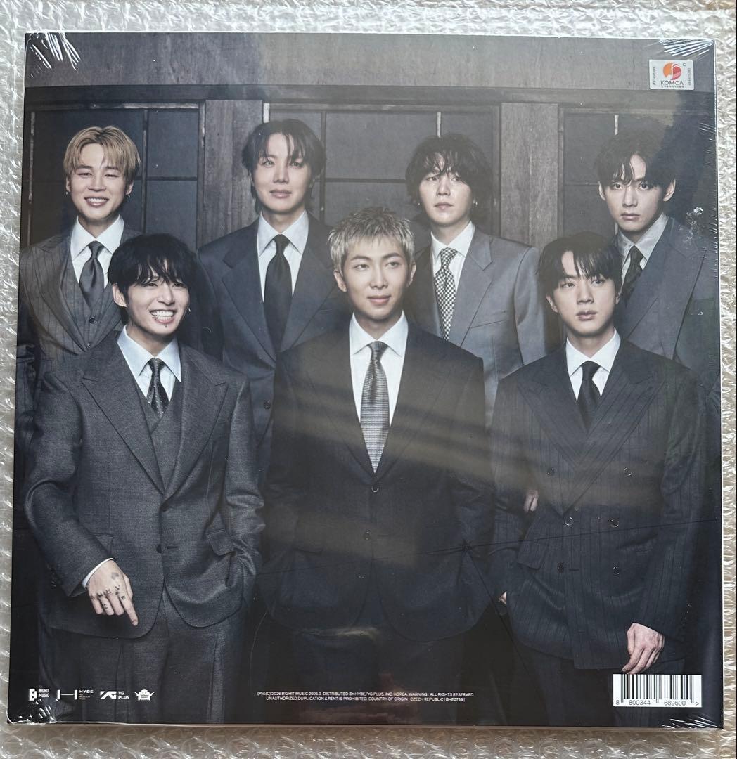 アイドル BTS ARIRANG SUGA Clear Vinyl Ver. LP